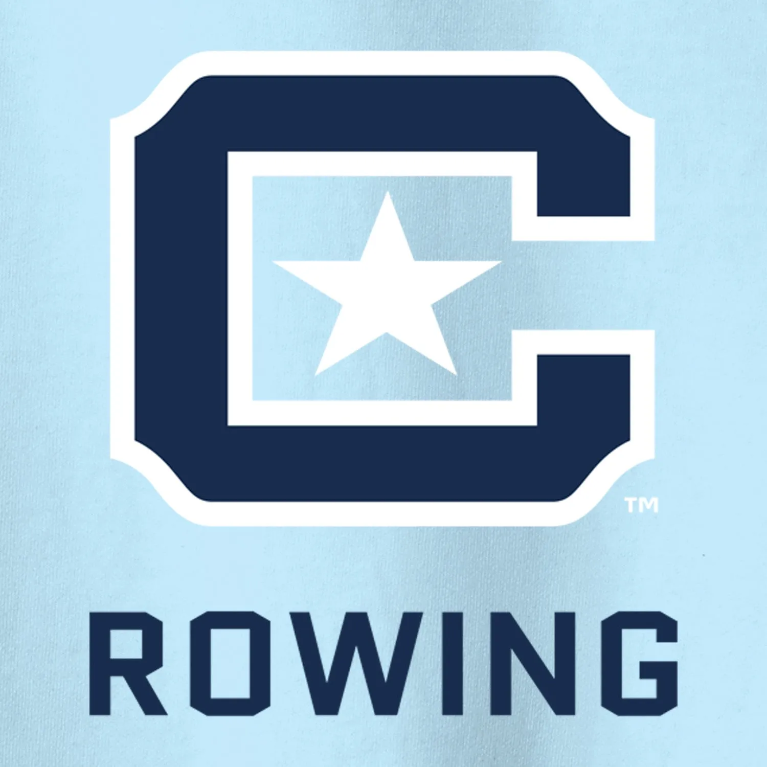 The Citadel Block C, Club Sports, Rowing, Unisex, Comfort Colors ® Ring Spun Crewneck Sweatshirt