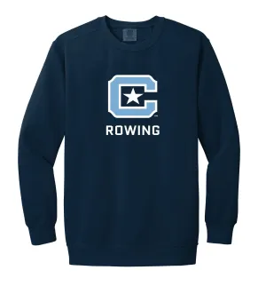 The Citadel Block C, Club Sports, Rowing, Unisex, Comfort Colors ® Ring Spun Crewneck Sweatshirt