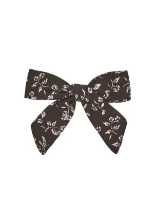 The Girl Bow Clip by Rylee & Cru - Dark Floral