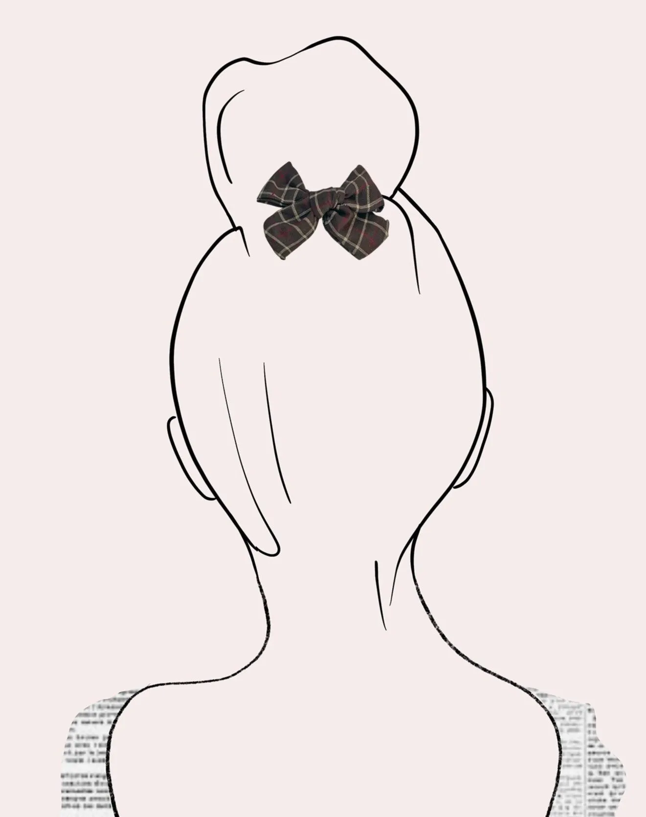 The Pippa Mini Hair Bow - Various Colours