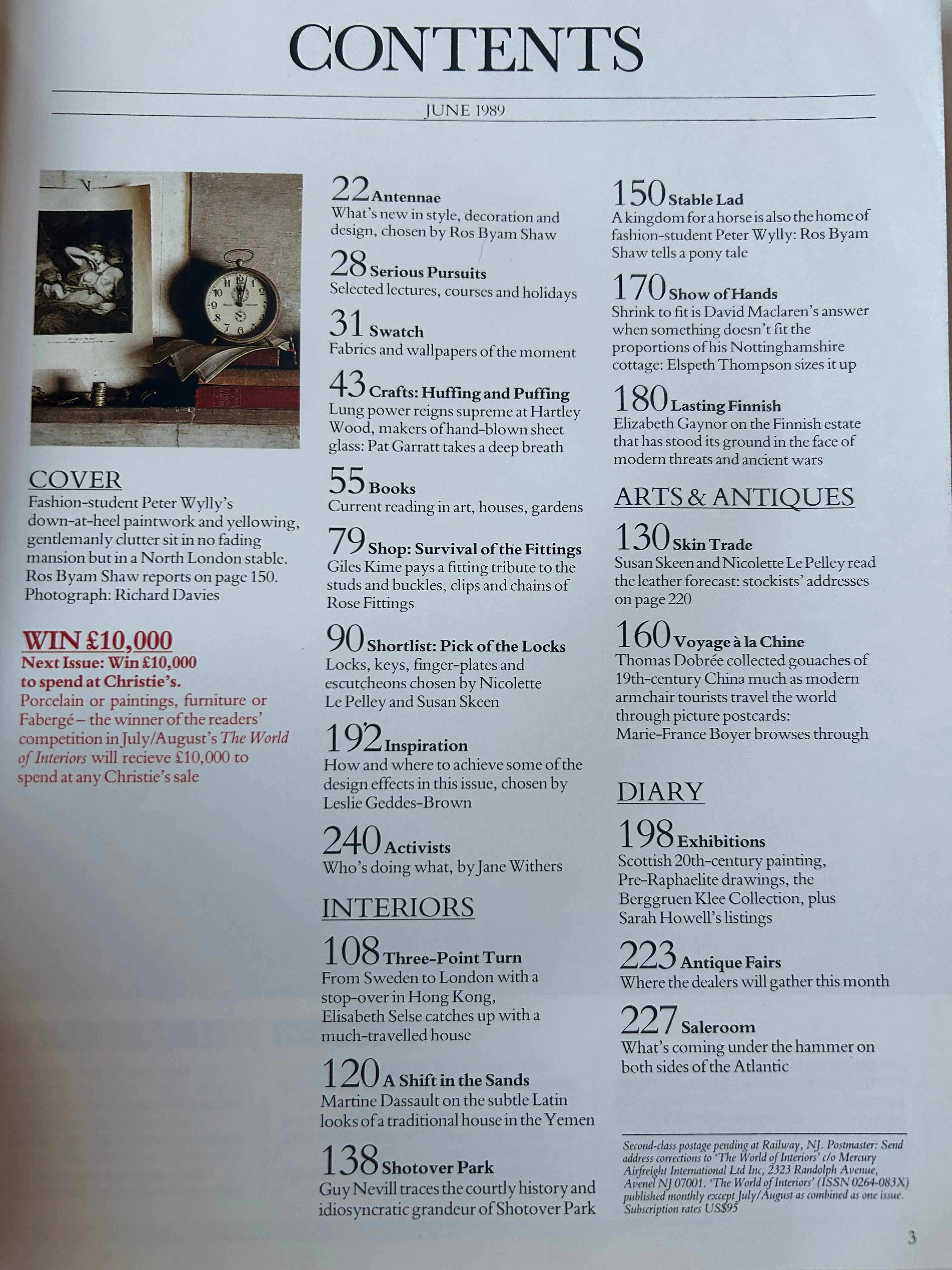 The World of Interiors - June 1989