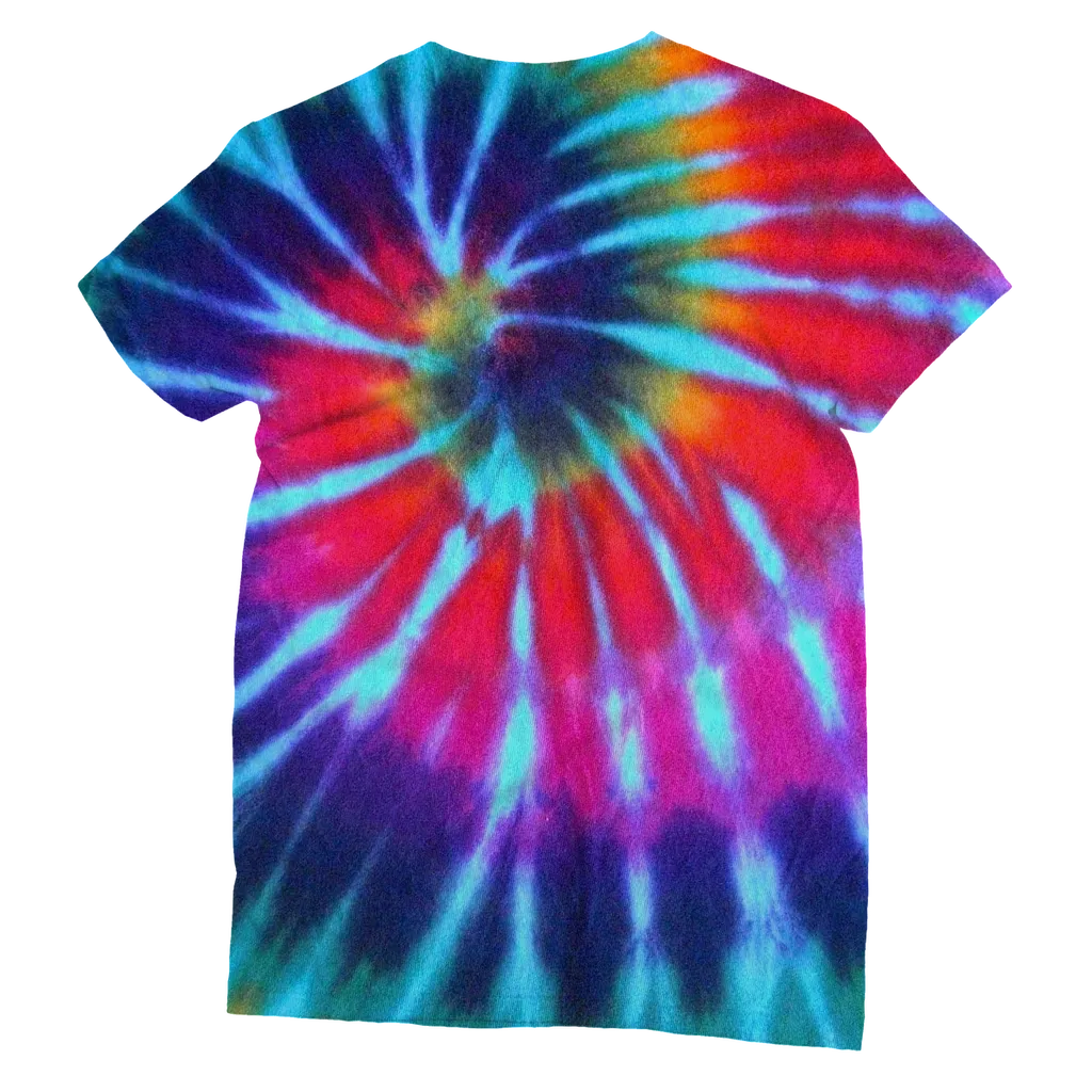 Tie Dye Pattern Women's Cut T-shirt All Over Print