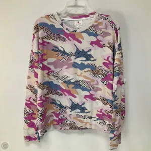 Top Long Sleeve By Sundry In Animal Print, Size: L