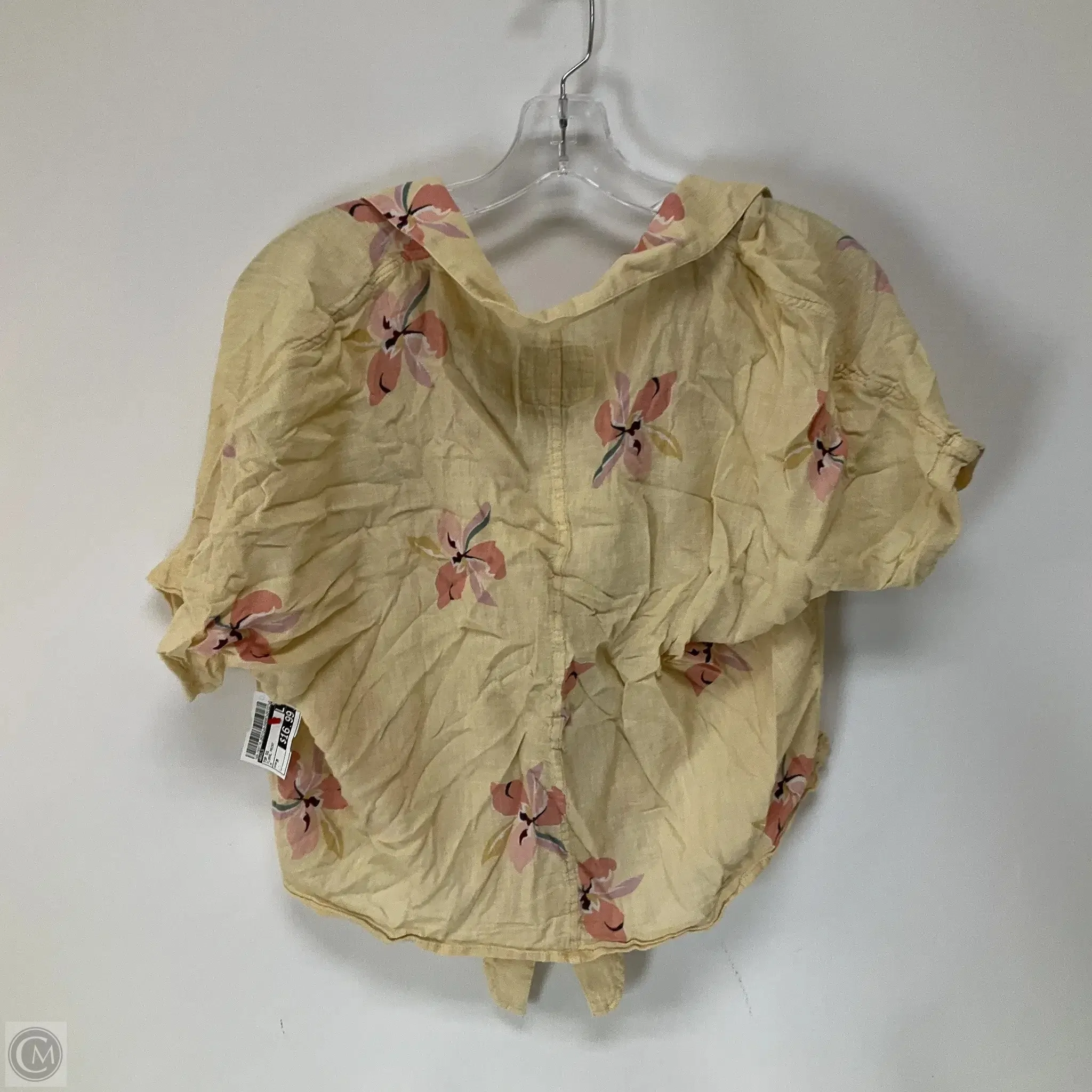 Top Short Sleeve By Rails In Floral Print, Size: M