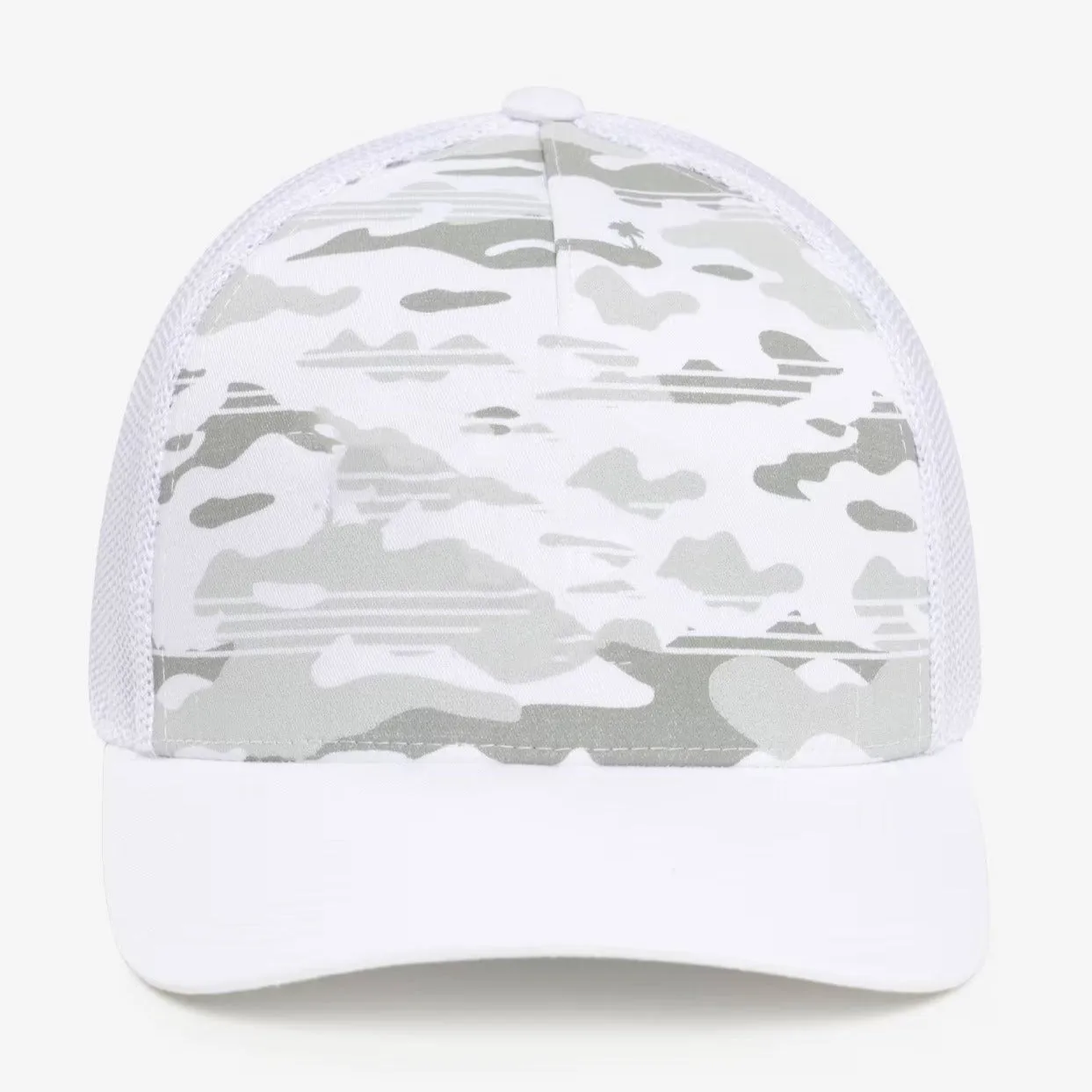TRAVIS MATHEW MEN'S CAMO LTD EDITION SNAPBACK HAT - WHITE