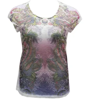 Trendy Hollywood Violet Top