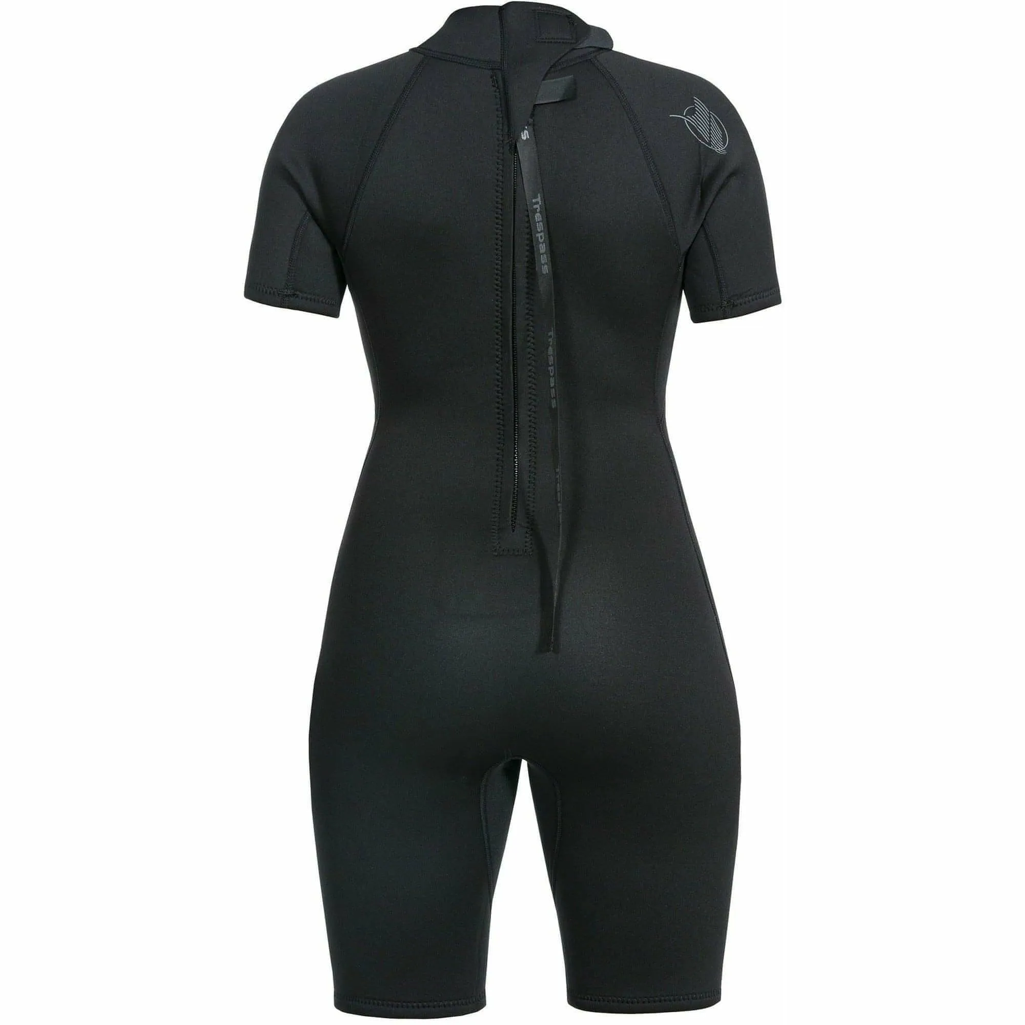 Trespass Scubadive 3mm Short Womens Wetsuit - Black