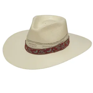 Twister Women's Bangora Fashion Pinch Front Fancy Trim Hat