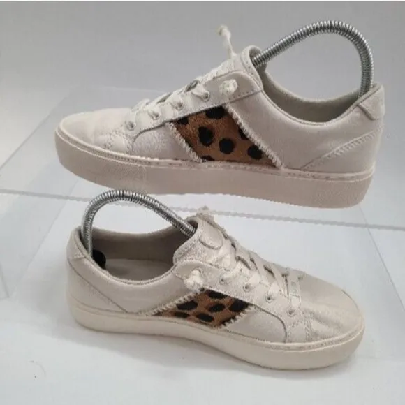 UGG‎ Women's Dinale Cheetah Print Sneaker Size 8.5 SN 1131272