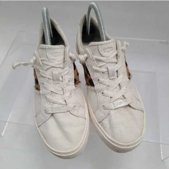 UGG‎ Women's Dinale Cheetah Print Sneaker Size 8.5 SN 1131272