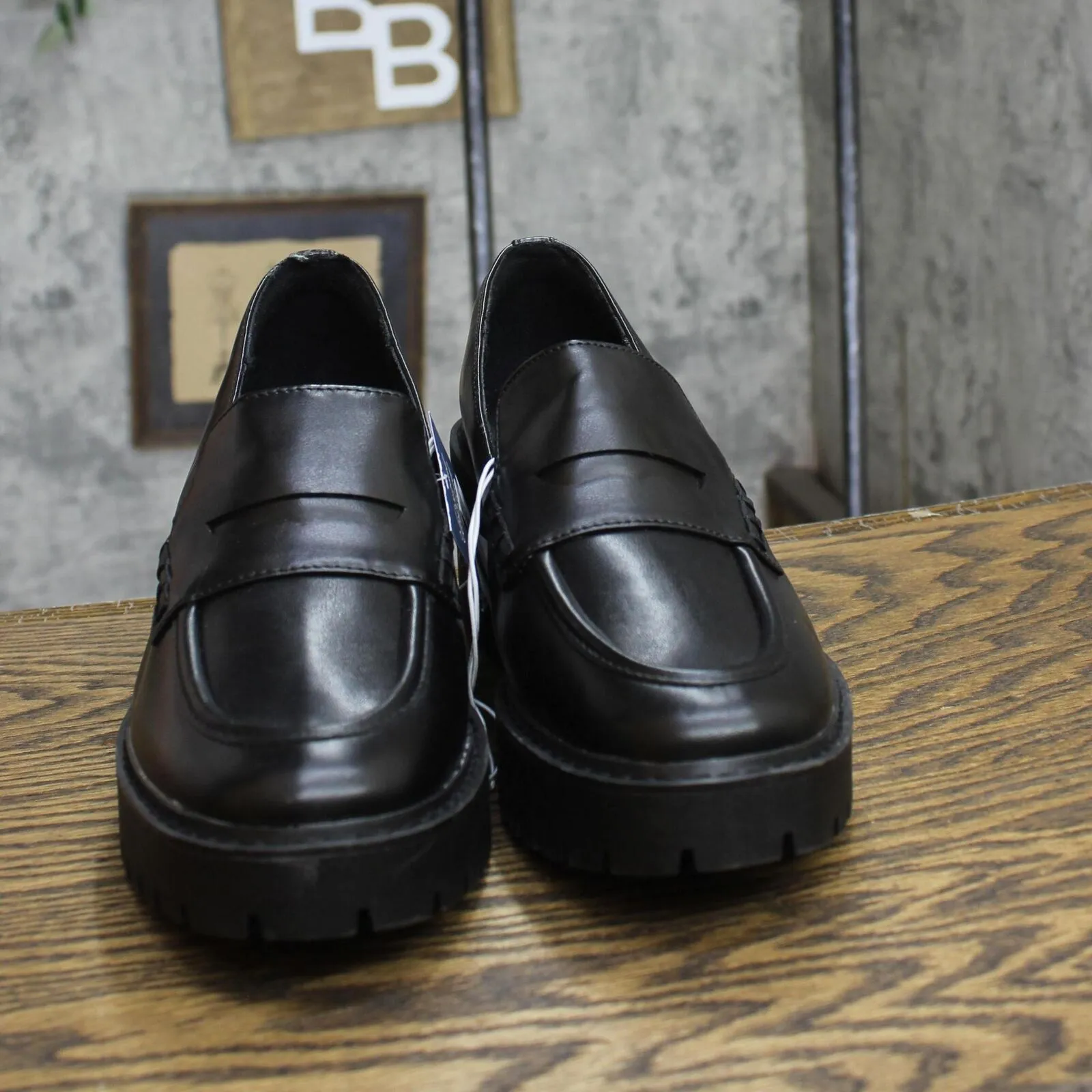 Universal Thread Women's Maisy Loafer Heels 87931757 Black 8.5M