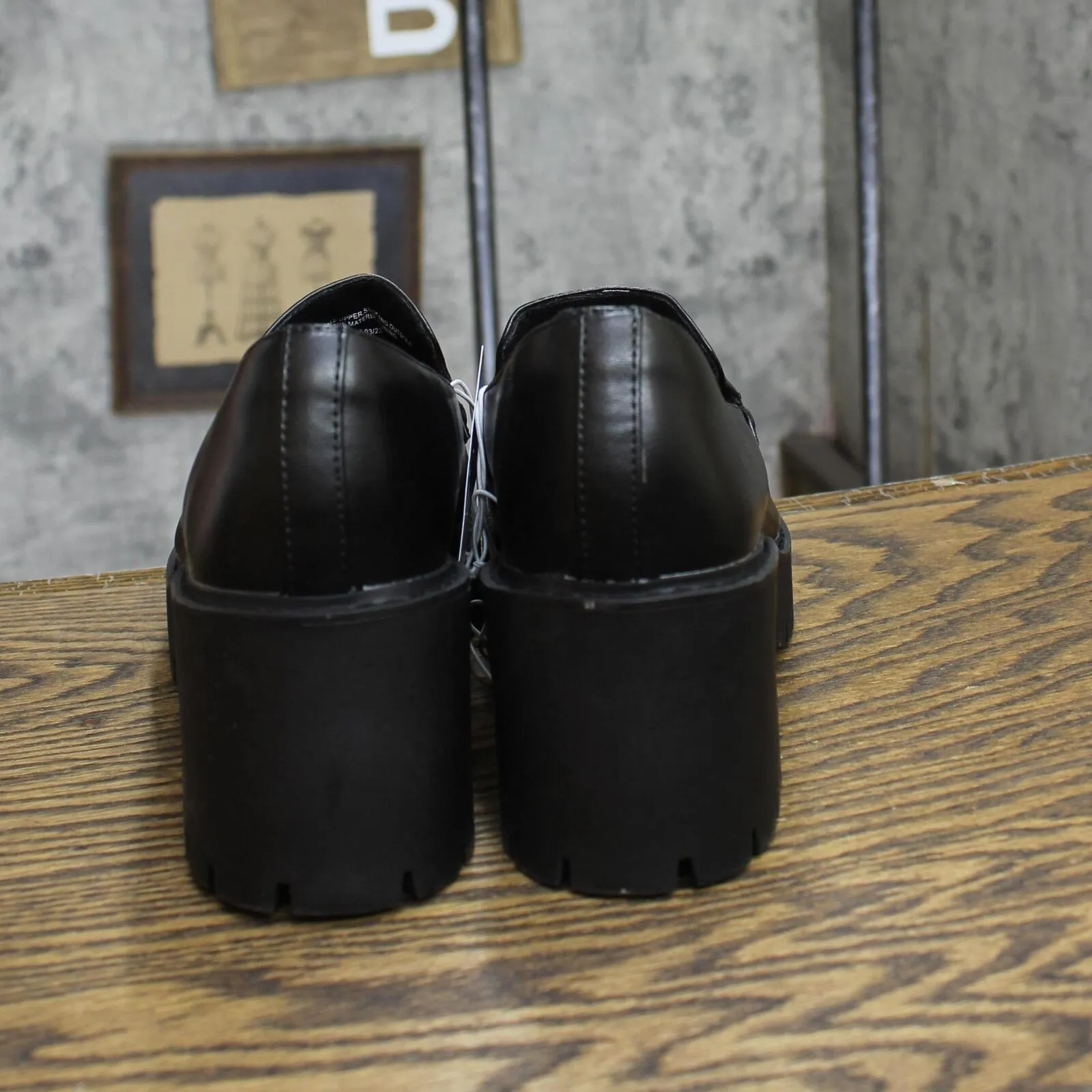 Universal Thread Women's Maisy Loafer Heels 87931757 Black 8.5M