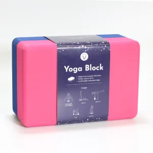 Vaken Recycled Foam Yoga Block - Friendship