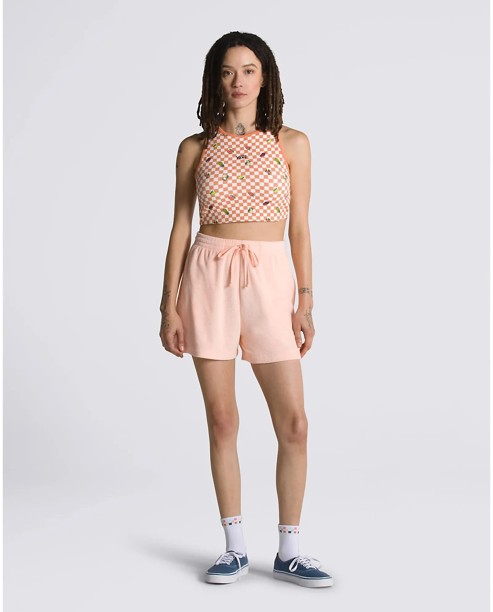 Vans Womens Longline Racerback Print Bralette