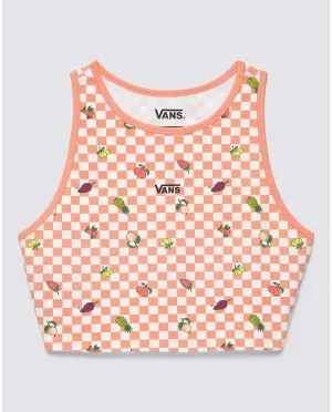 Vans Womens Longline Racerback Print Bralette