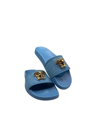 Versace Palazzo Medusa Pool Slides Women's Size 9.5