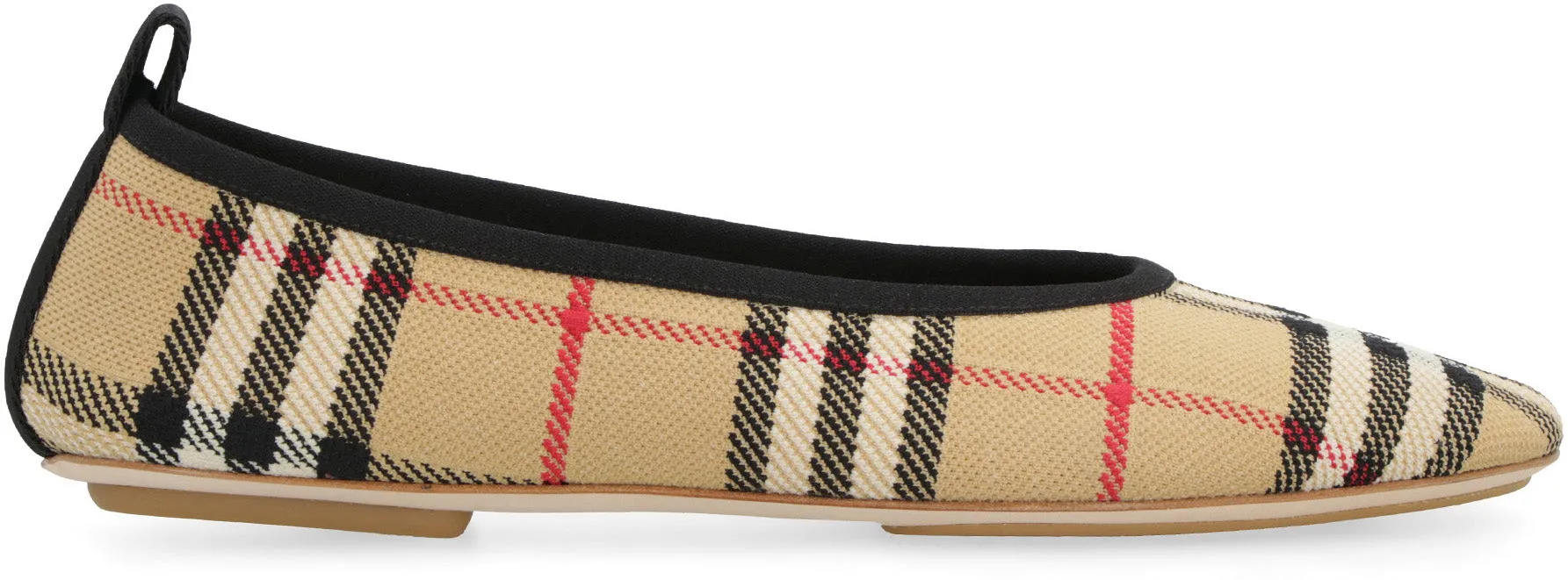 Vintage Check ballet flats