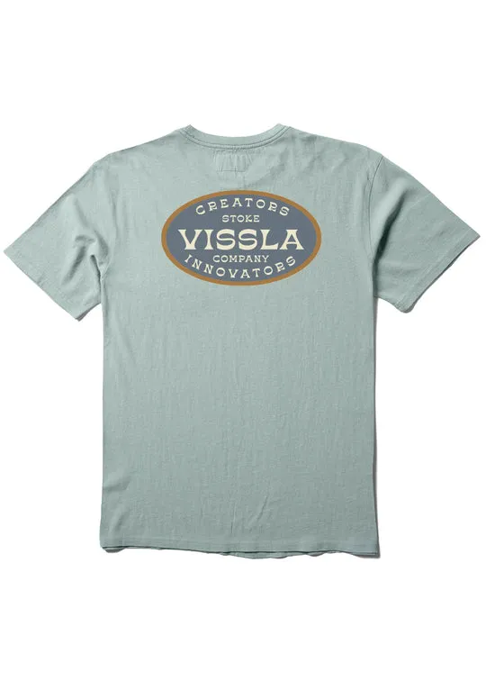 Vissla Buckled Ss Pkt Tee - Agave