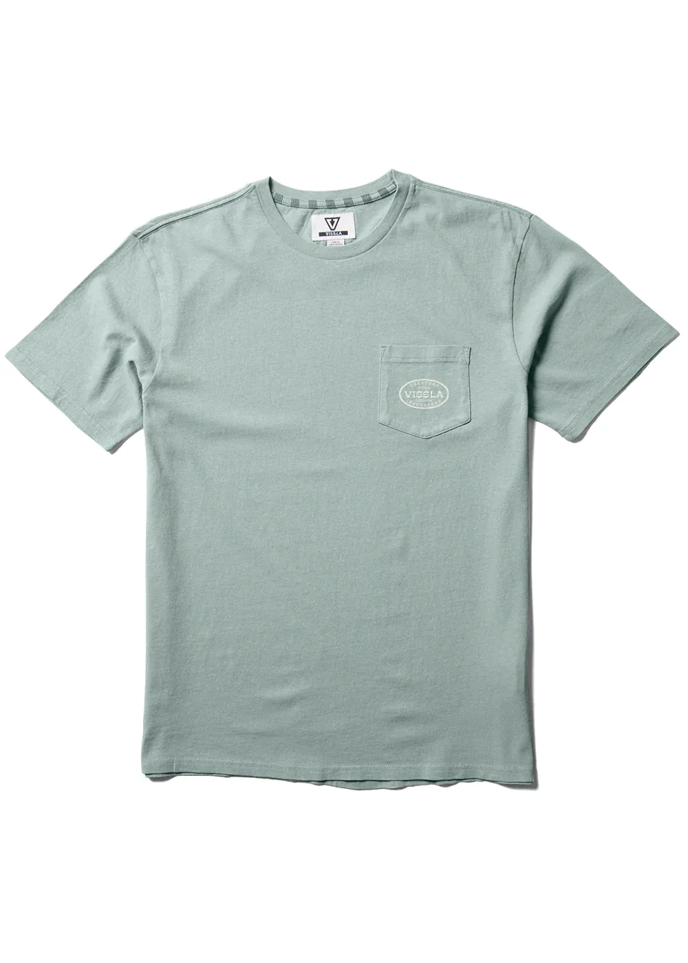 Vissla Buckled SS Pocket Tee Agave