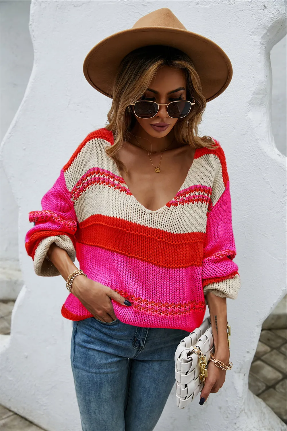Warms My Soul Sweater- 4 Colors (Ginger, Grey, Hot Pink, Khaki)