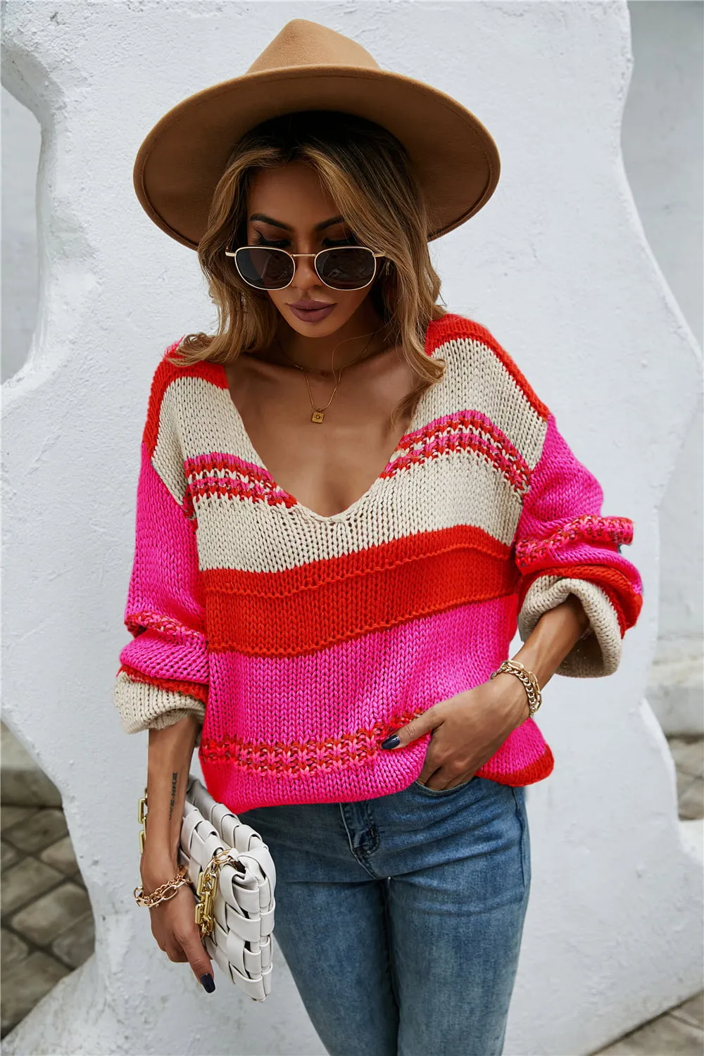 Warms My Soul Sweater- 4 Colors (Ginger, Grey, Hot Pink, Khaki)