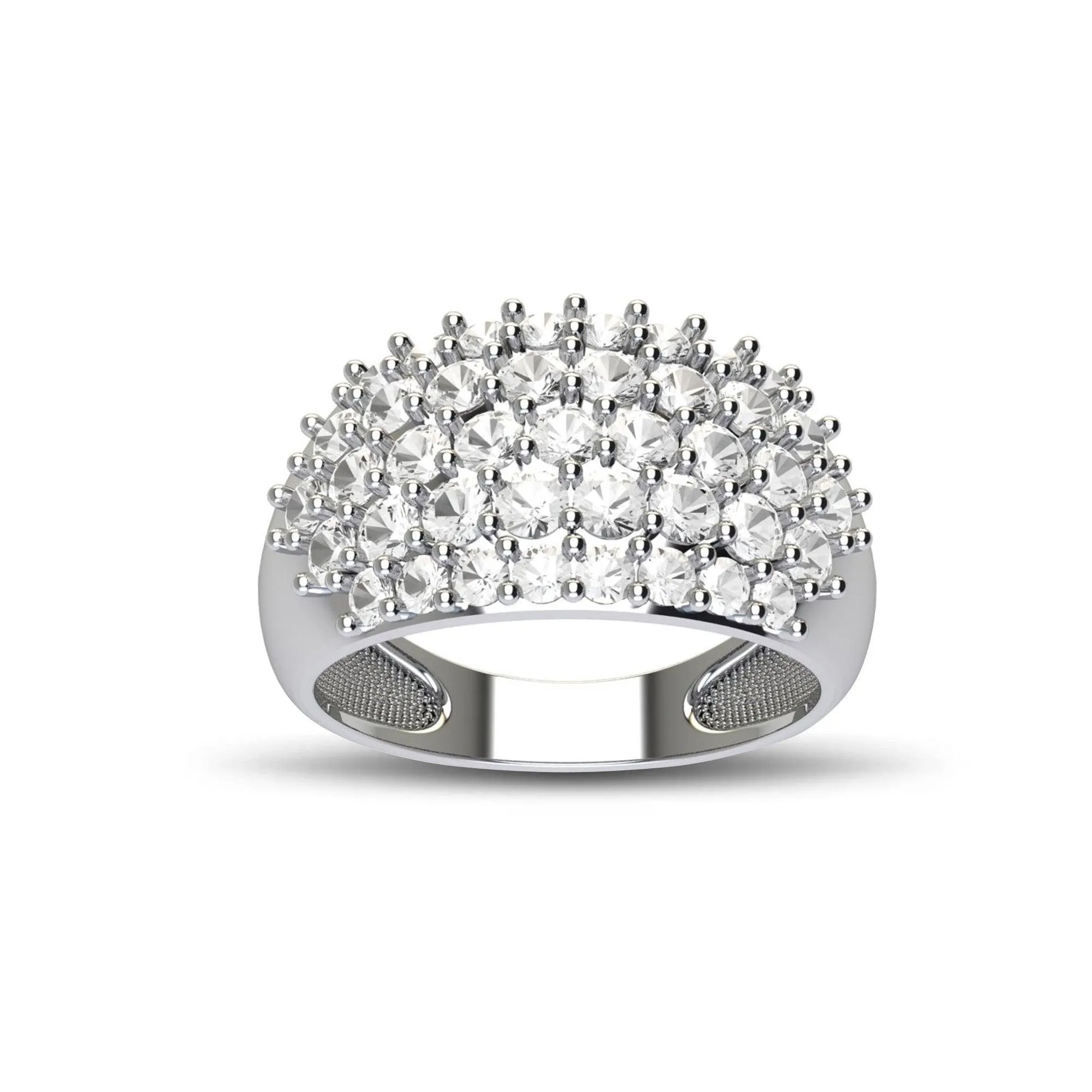 White Topaz Fashion Ring in Sterling Silver