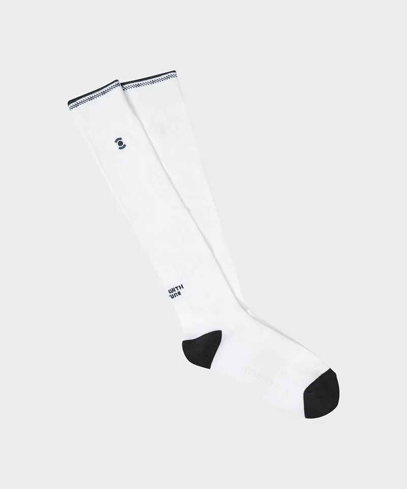 WideAngle: Co Tab Block Knee Socks- 3 colors