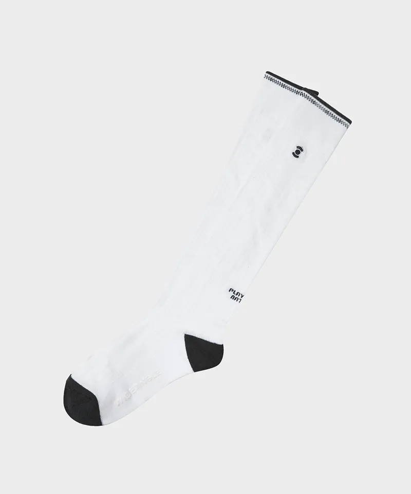 WideAngle: Co Tab Block Knee Socks- 3 colors
