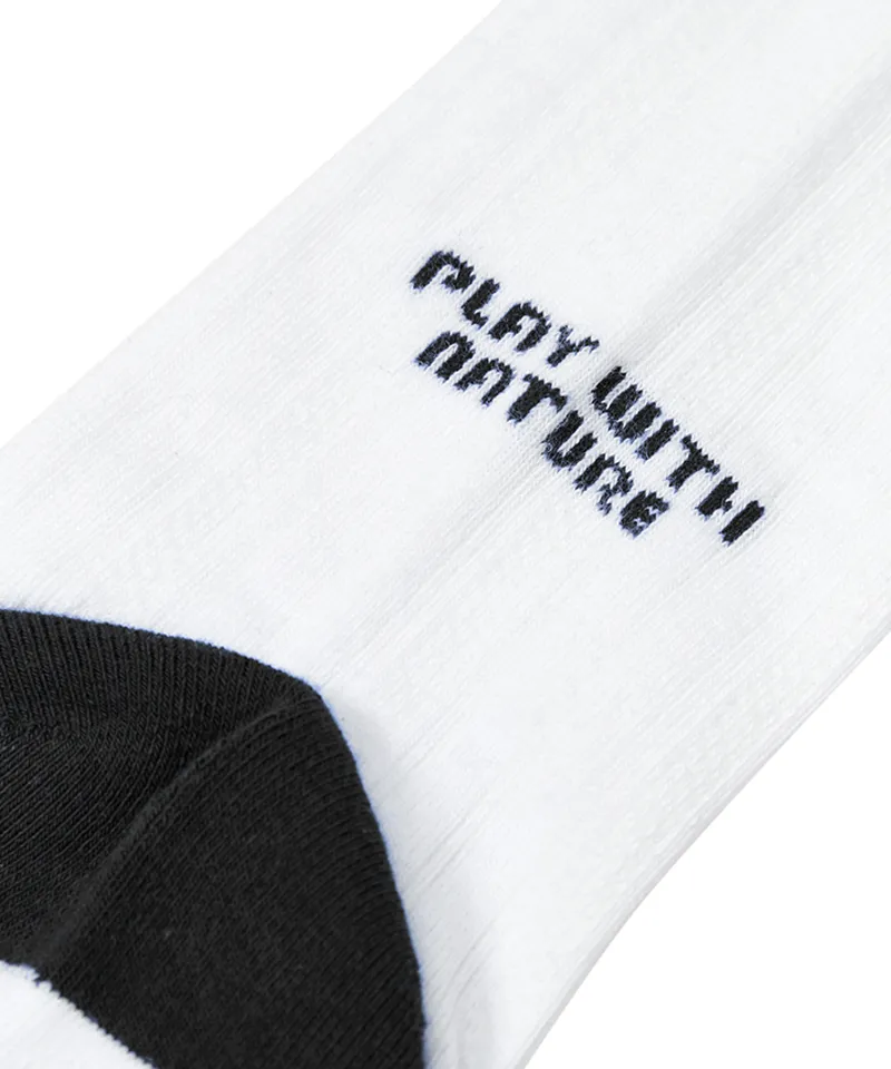 WideAngle: Co Tab Block Knee Socks- 3 colors