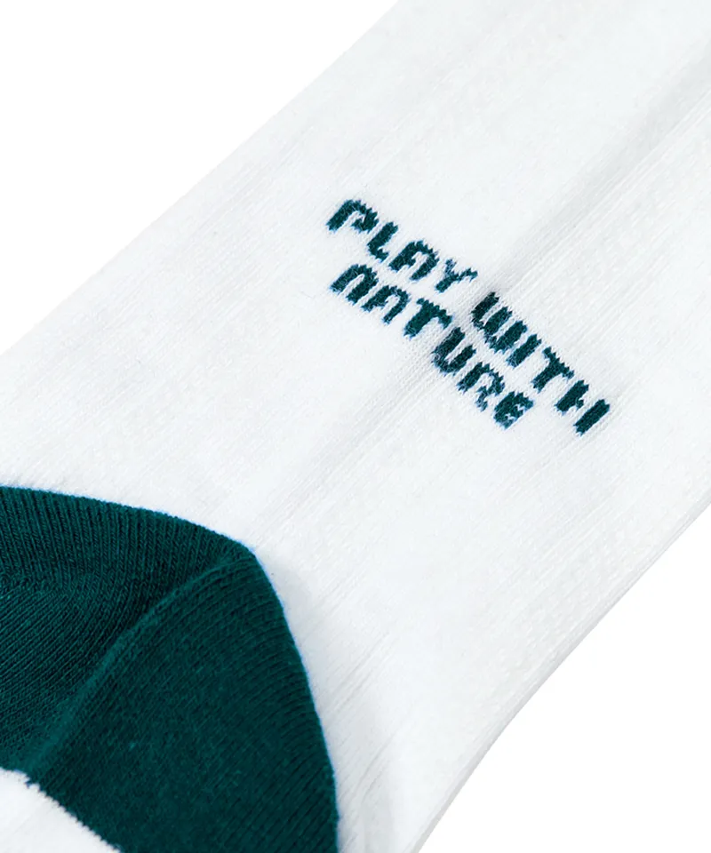 WideAngle: Co Tab Block Knee Socks- 3 colors