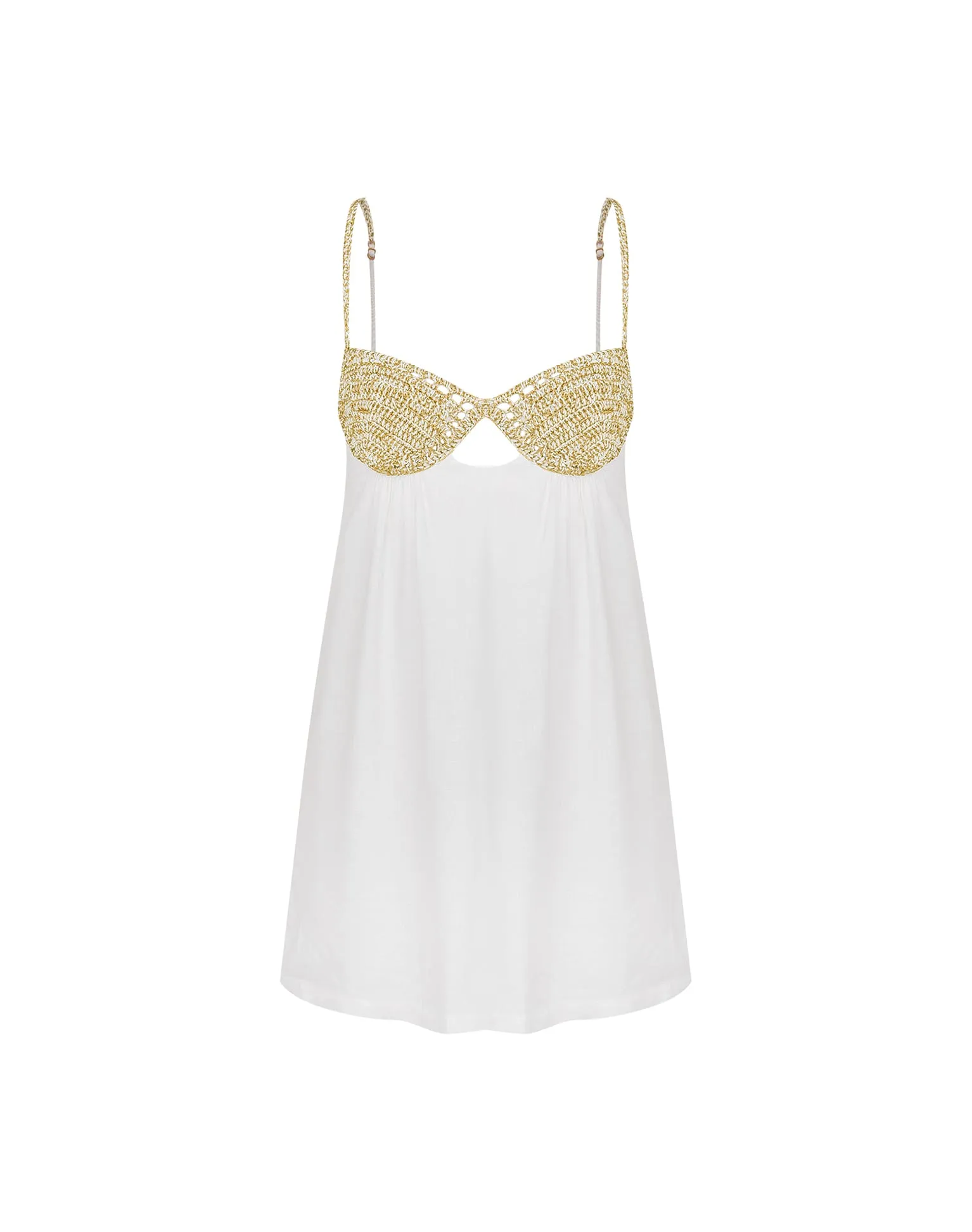 Willow Short Dress - Off White