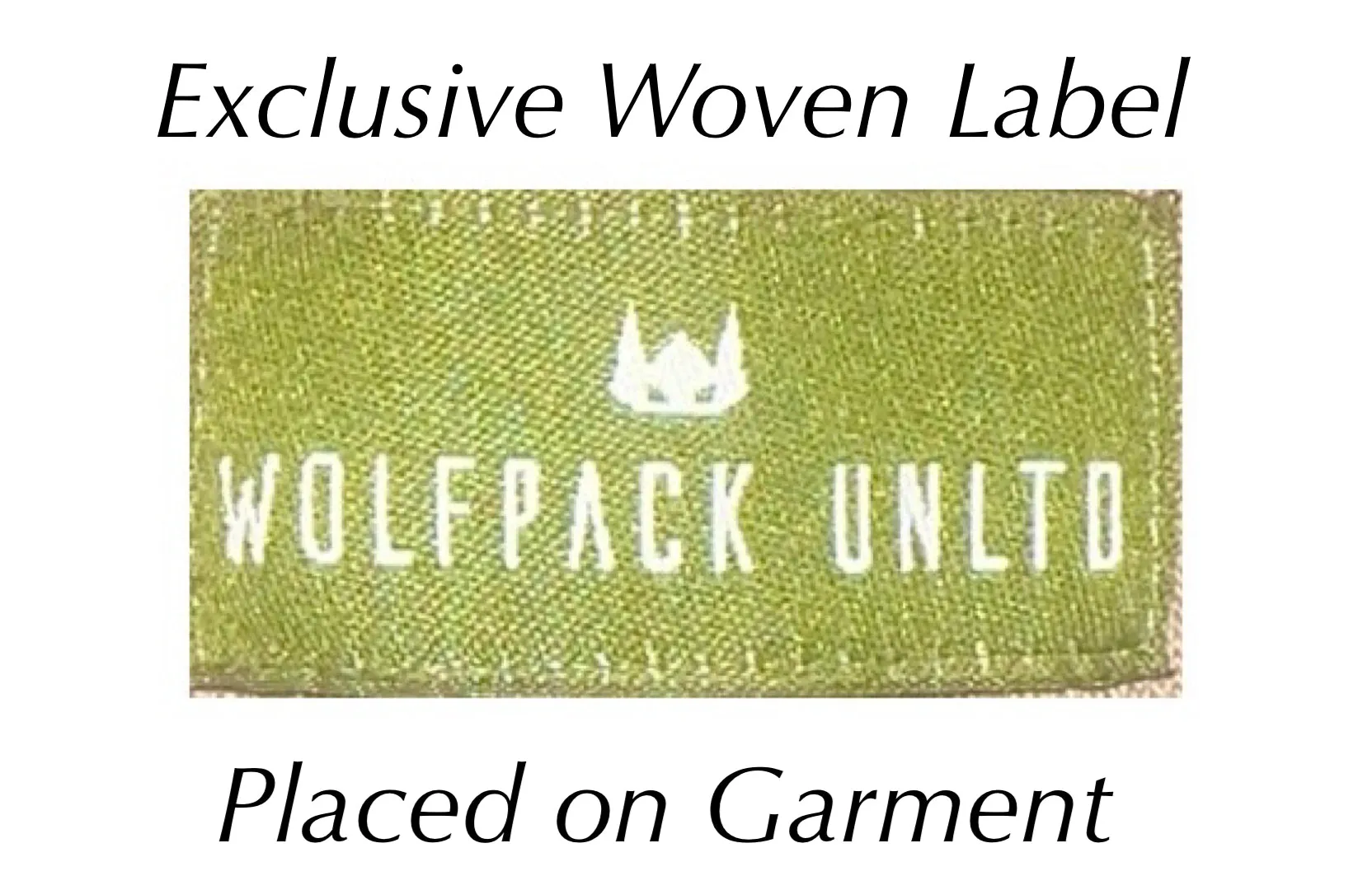 WOLFPACK UNLTD WOMEN'S "BOLD STATEMENT"  PREMIUM HEAVYWEIGHT TEE S/S | BLACK