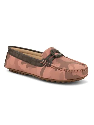 Women Printed Camo Loafers