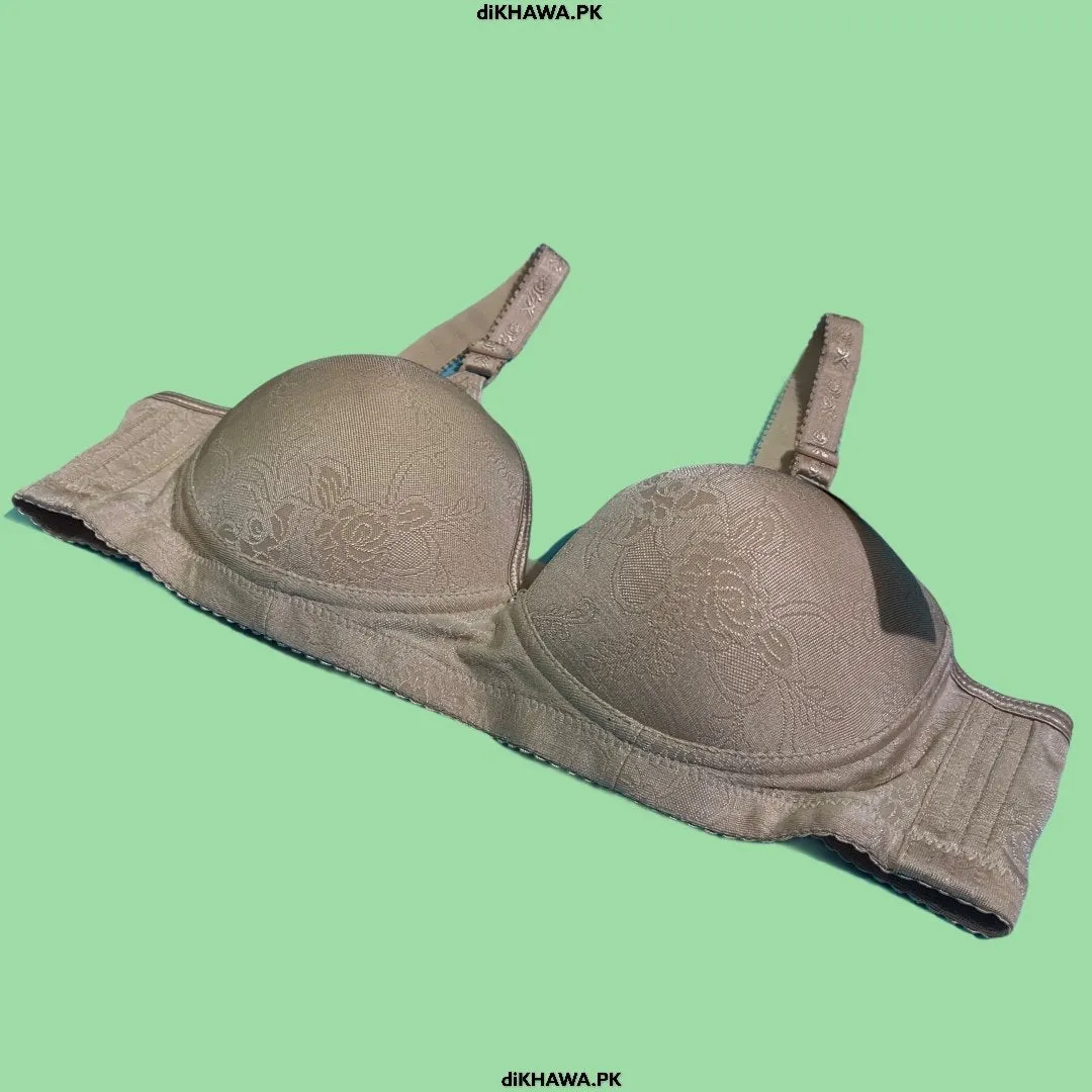 Women Soft Comfortable Padded Bra - Off White 2021