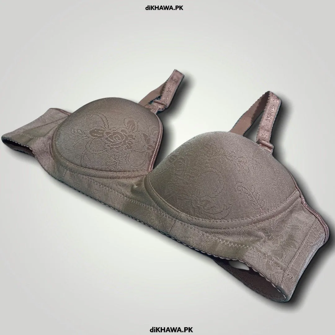 Women Soft Comfortable Padded Bra - Skin 2021