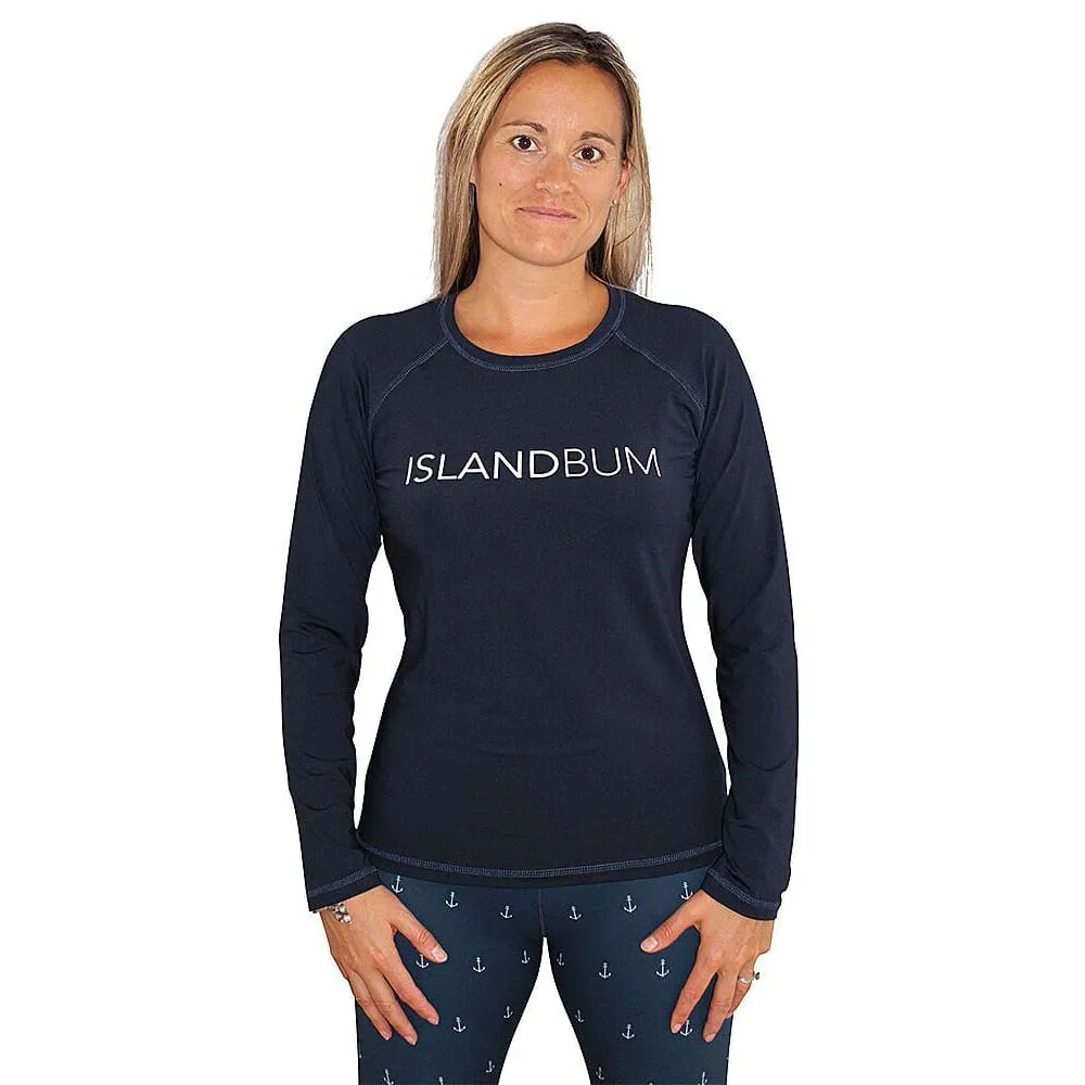 Women - UPF 50 Performance Signature L/S Shirt - Navy Blue