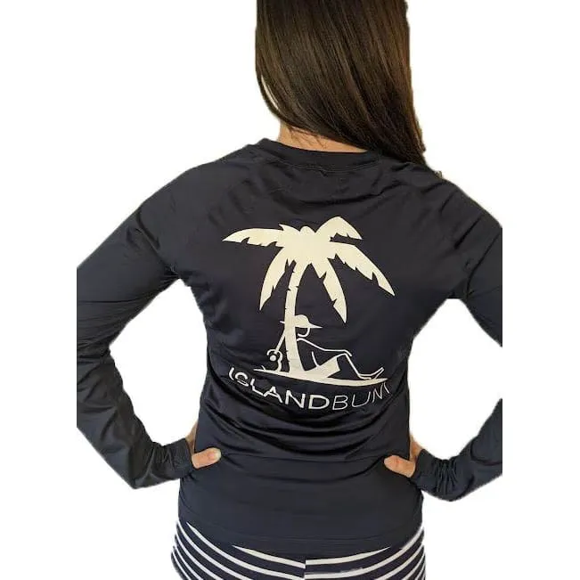 Women - UPF 50 Performance Signature L/S Shirt - Navy Blue