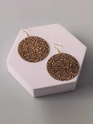 WOMEN'S ANIMAL PRINT EARRINGS