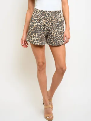 WOMEN'S ANIMAL PRINT SHORTS