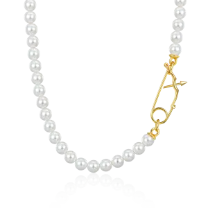 Women's APORRO Pearl Clavicle Chain - 8mm