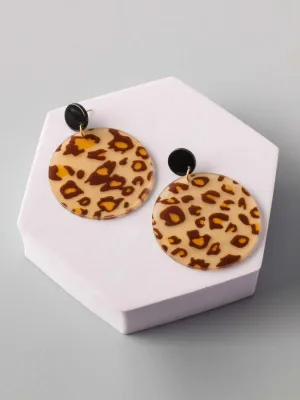 WOMEN'S ASSORTED ANIMAL PRINT EARRINGS