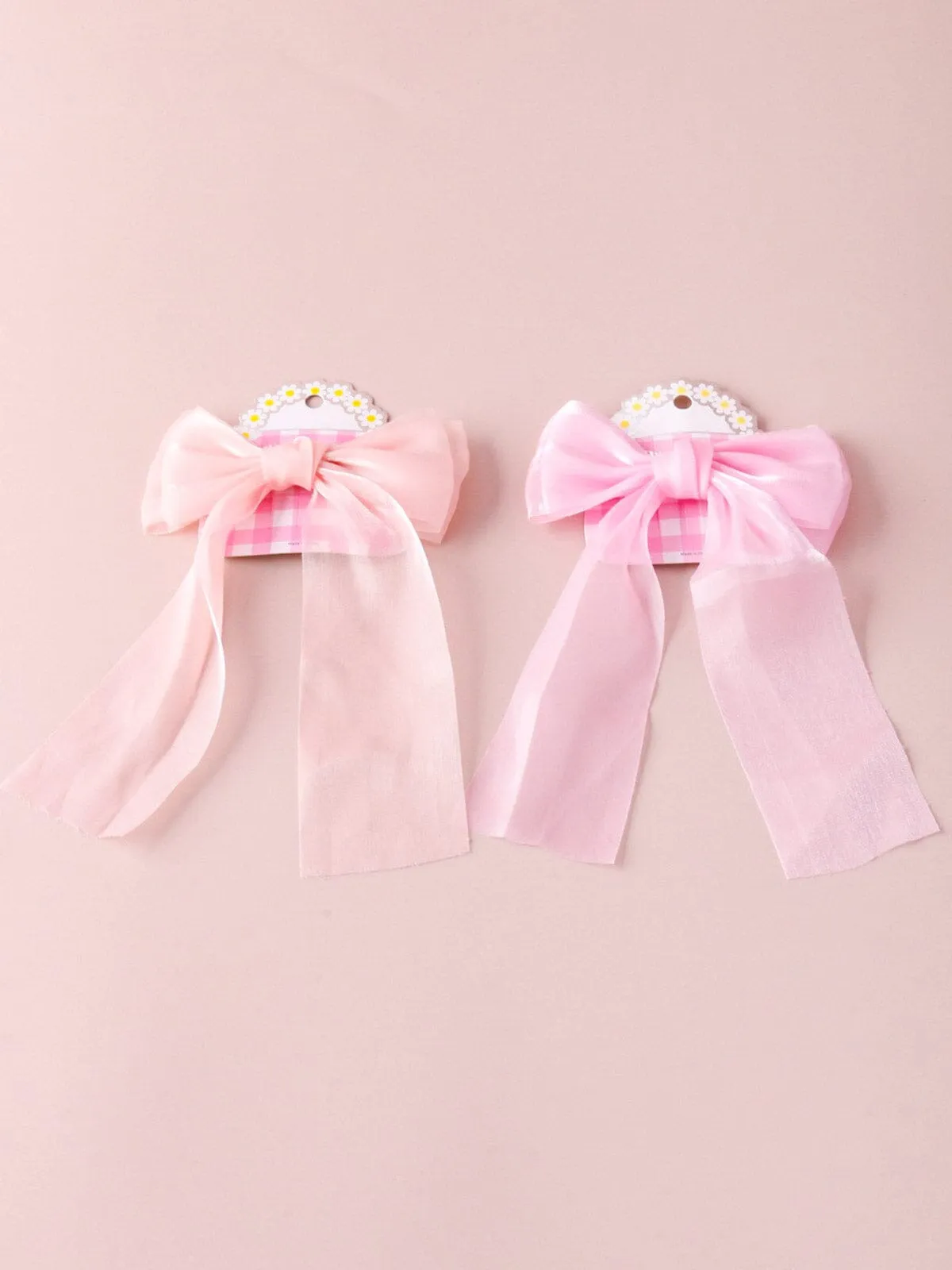 WOMEN'S ASSORTED COLORS BOW HAIR CLIP