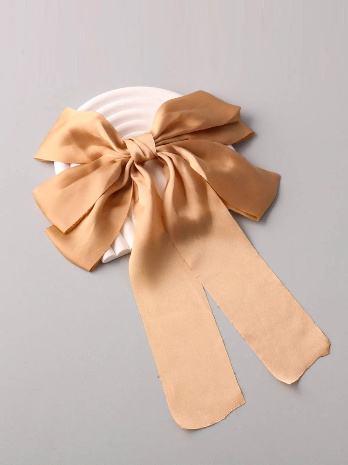 WOMEN'S ASSORTED COLORS BOW HAIR CLIPS