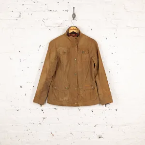 Women's Barbour Morris Wax Jacket - Brown - Women's M