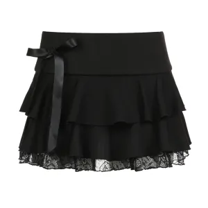 Women's Black Sexy Skirt