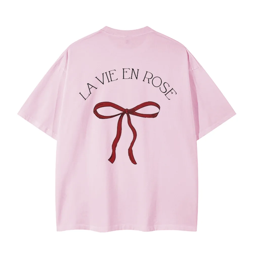 Women's Bow Reversible Print T-Shirt