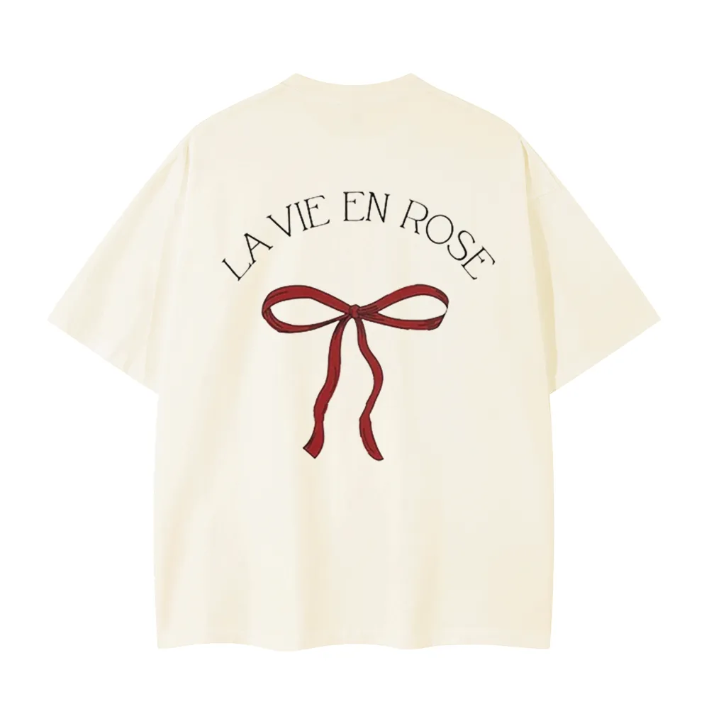 Women's Bow Reversible Print T-Shirt