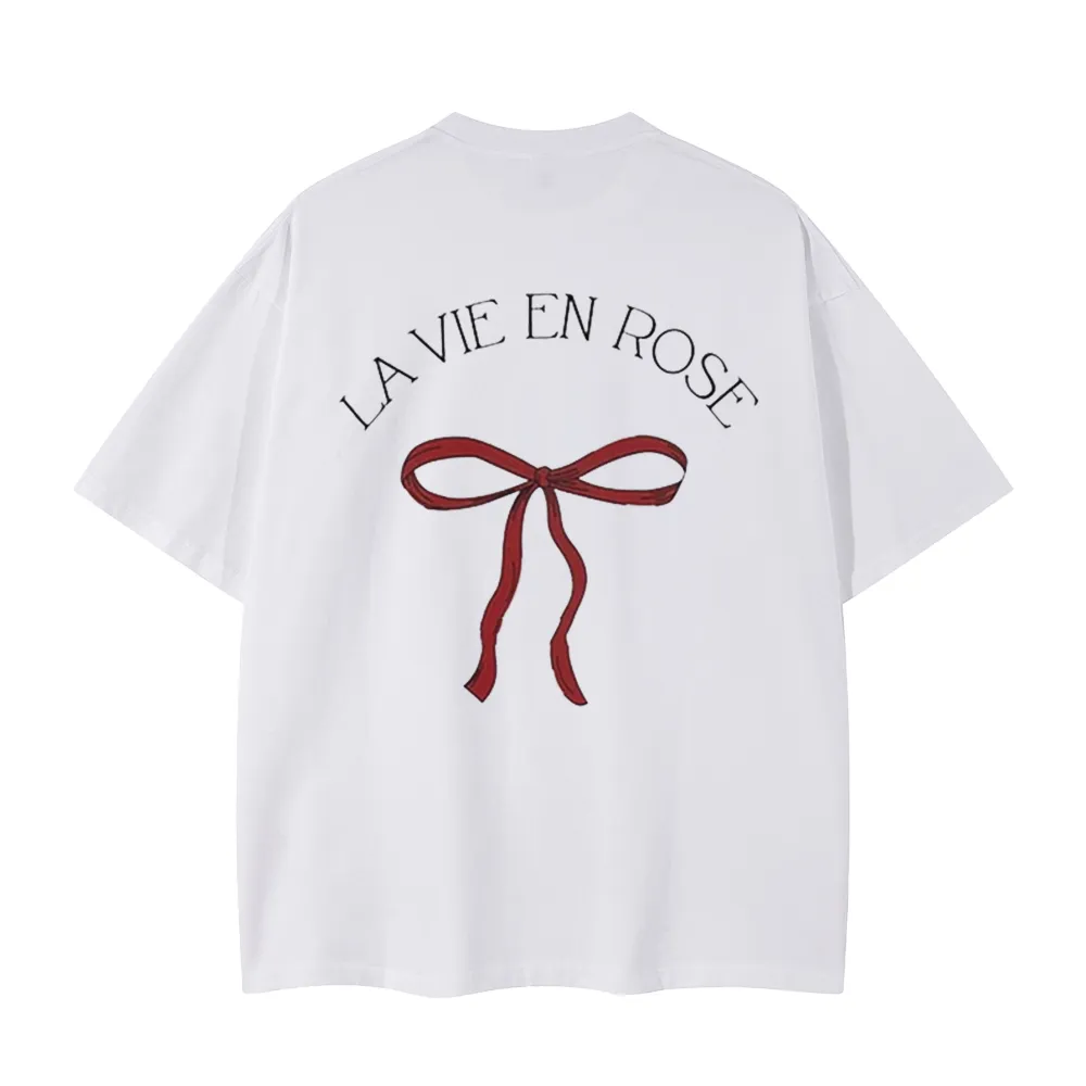 Women's Bow Reversible Print T-Shirt