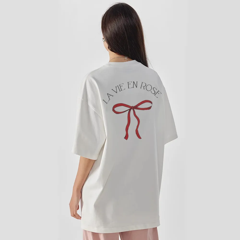 Women's Bow Reversible Print T-Shirt