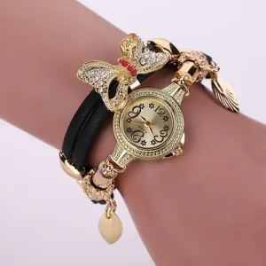 Women's Bow Tie Fashion Watch In 7 Colors!
